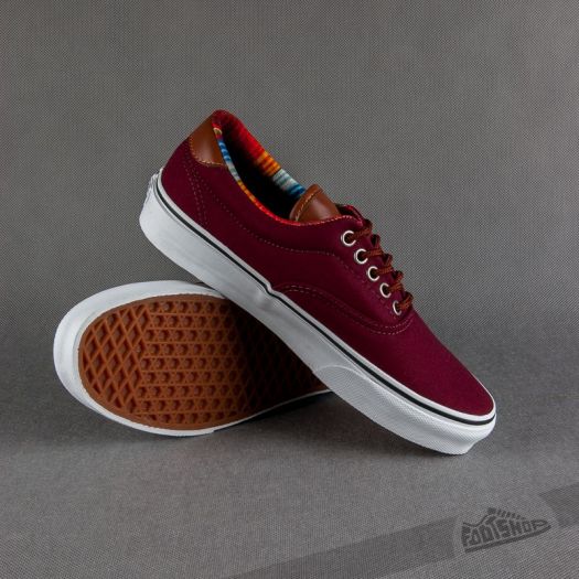 Vans era 59 shop rouge bordeaux