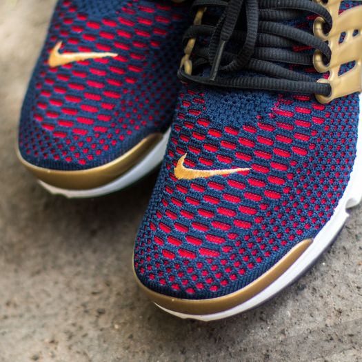 Nike presto ultra flyknit gold navy white hotsell