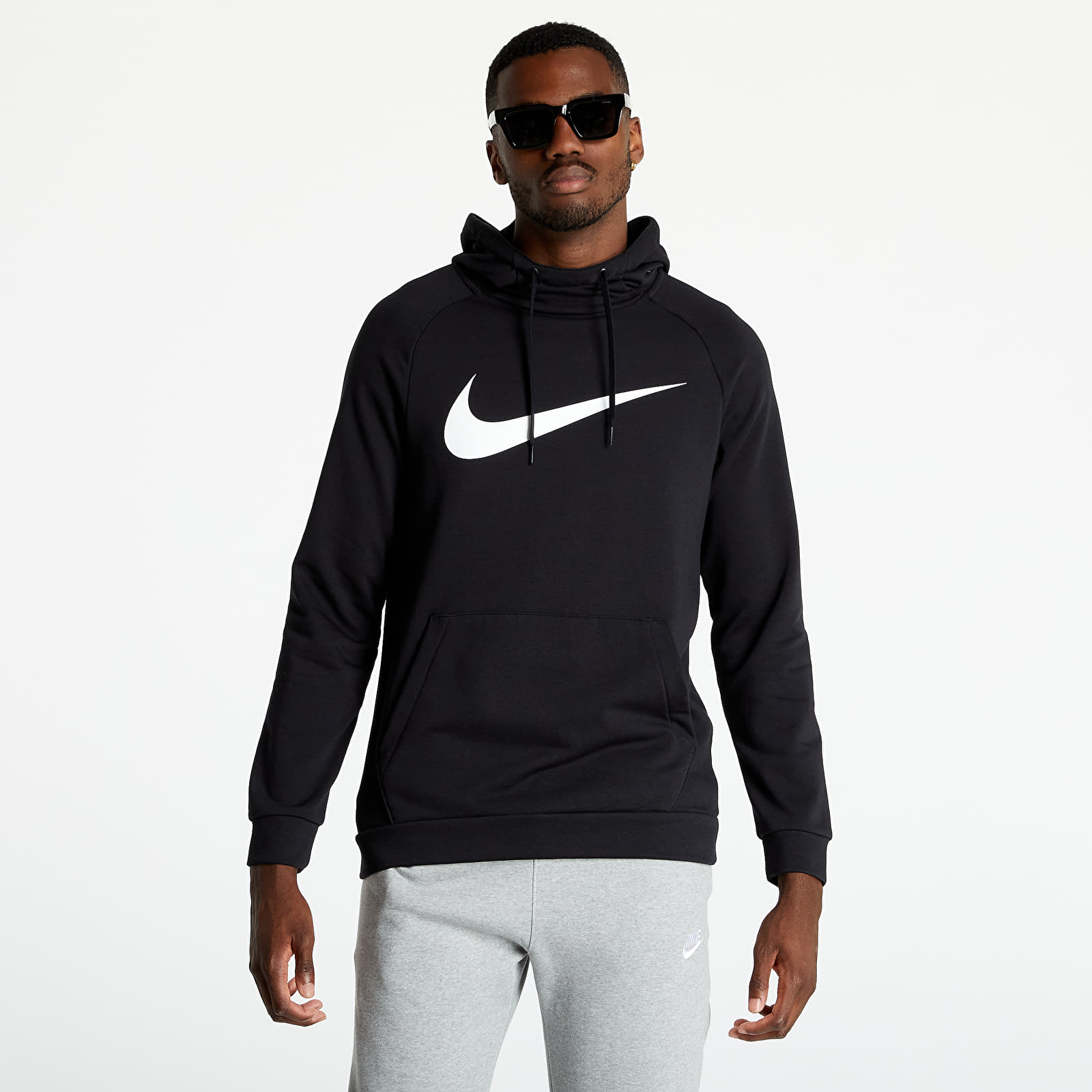 Hoodies and sweatshirts  Nike Dri-FIT Hoodie Black/ White