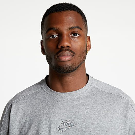 T shirts Nike Sportswear SS JSY Top Revival Black Heather Footshop