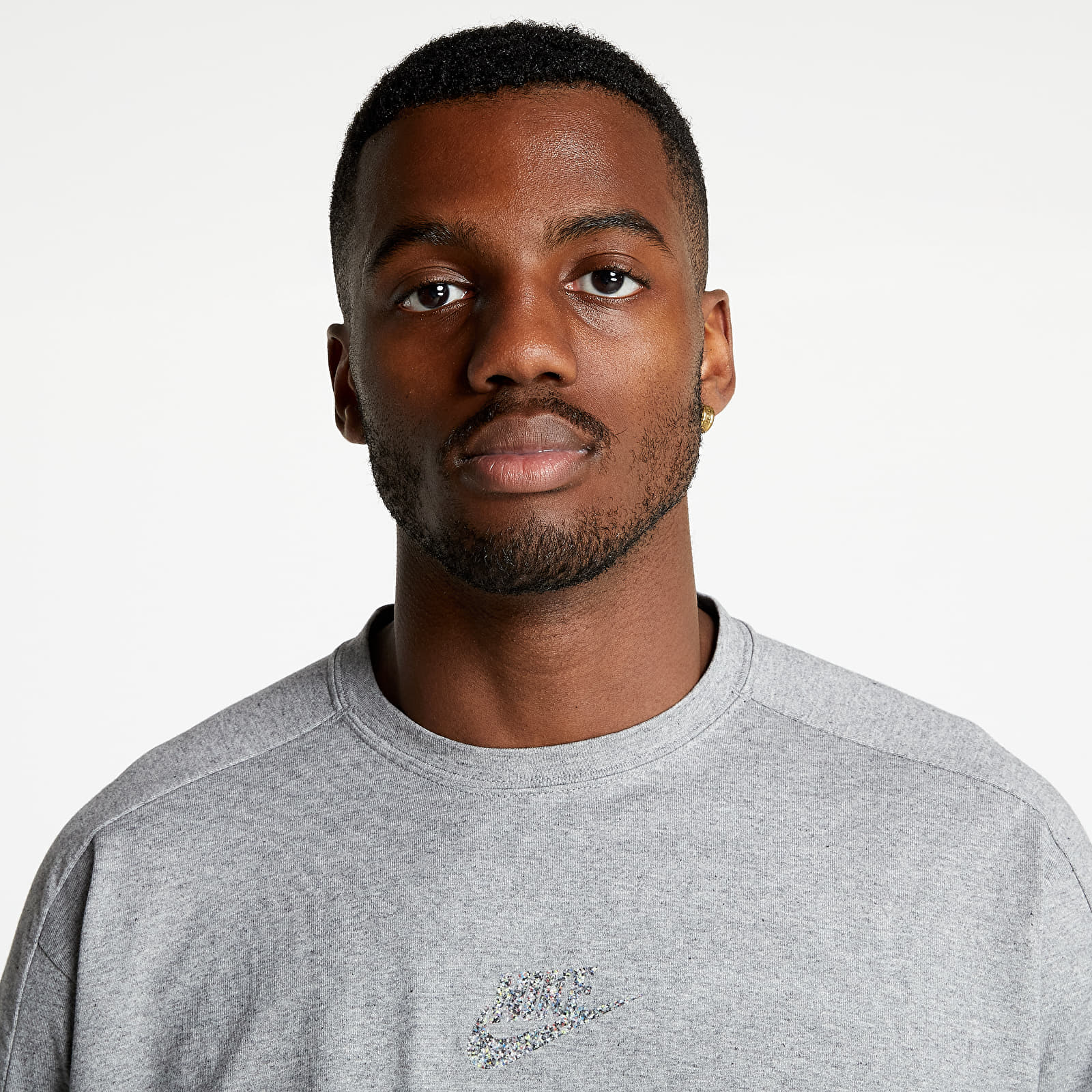 Camisetas Nike Sportswear SS JSY Top Revival Black/ Heather