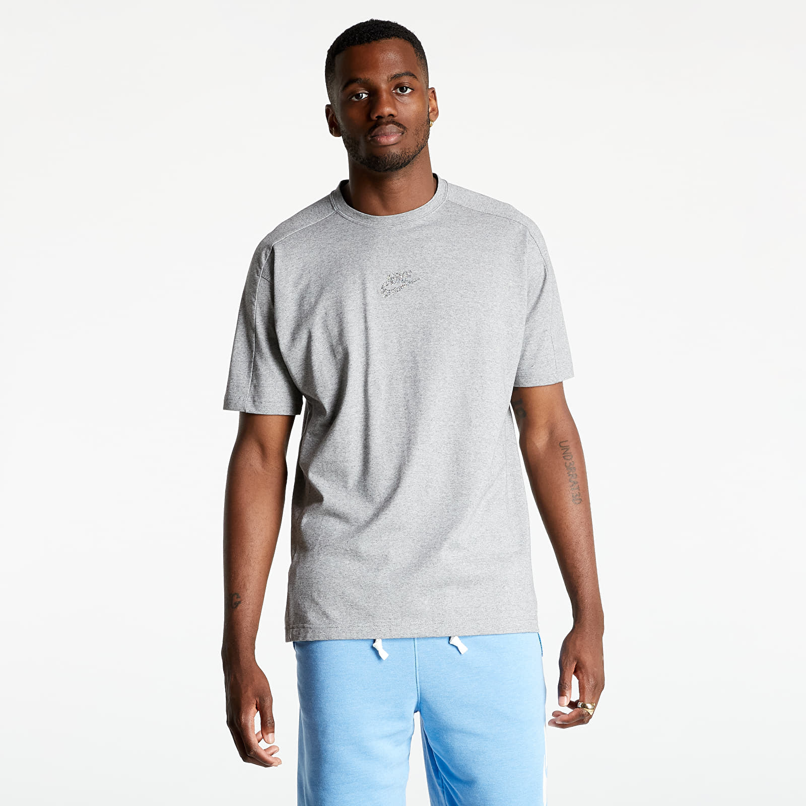 Camisetas Nike Sportswear SS JSY Top Revival Black/ Heather
