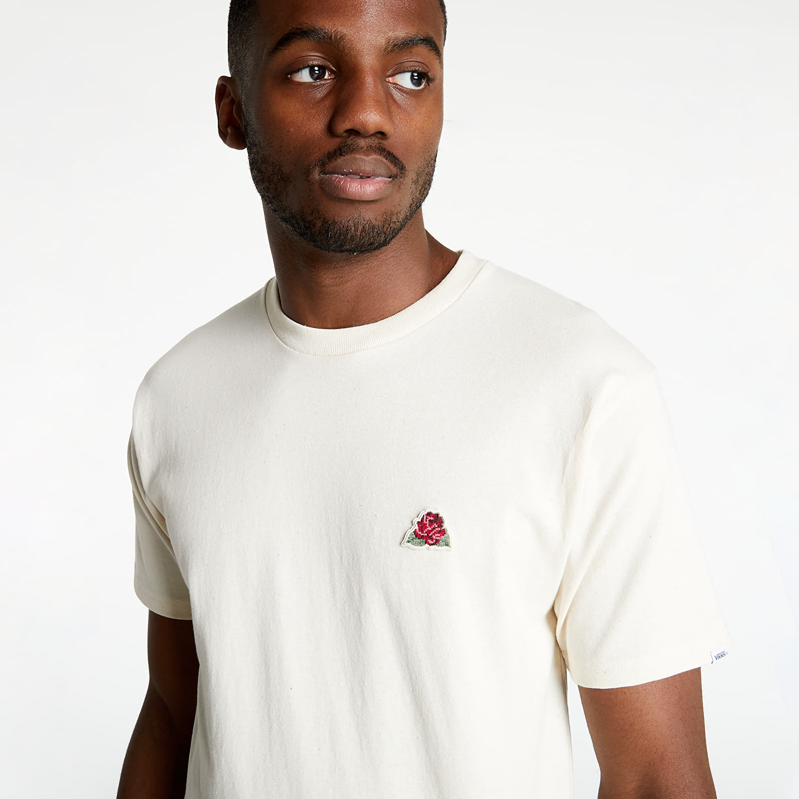 T-shirts Vans Anaheim Needlepoint SS Tee Natural