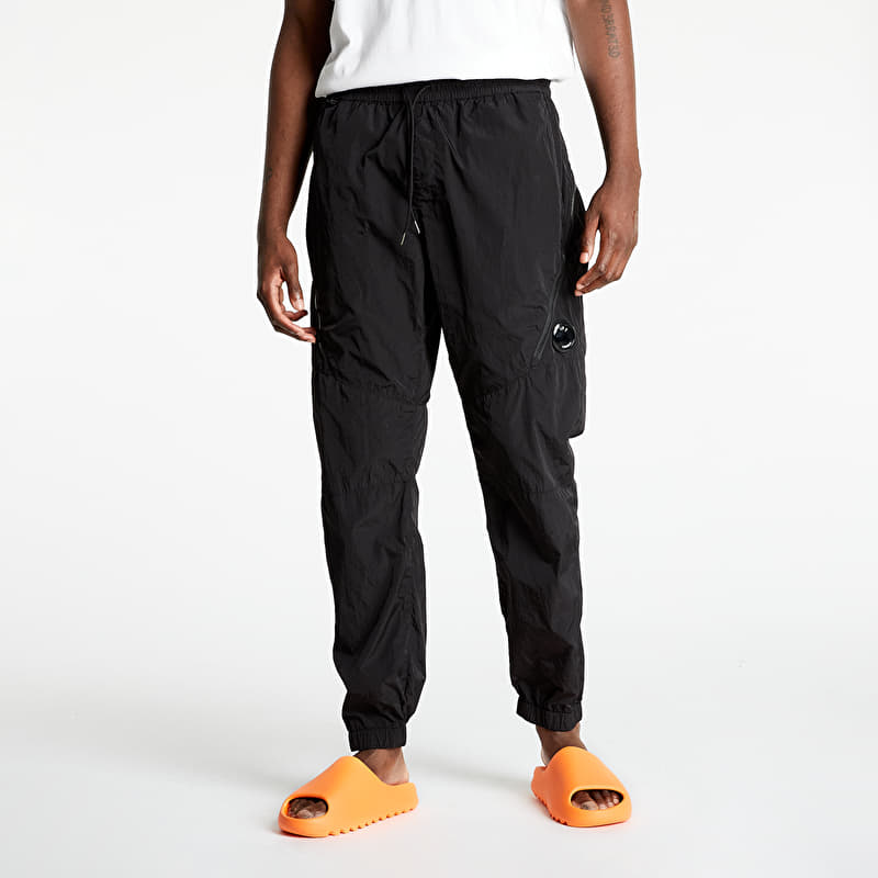 C.P. Company Chrome-R Garment Dyed Track Pants Black | Footshop