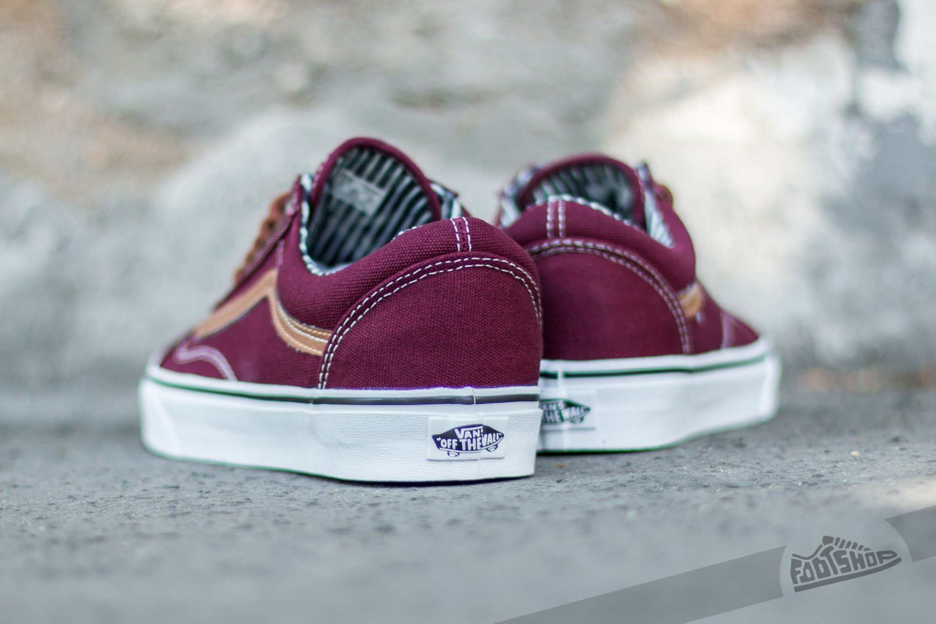 Vans old on sale skool royal red