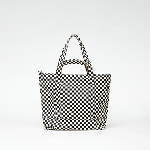 Checkerboard tote on sale bag
