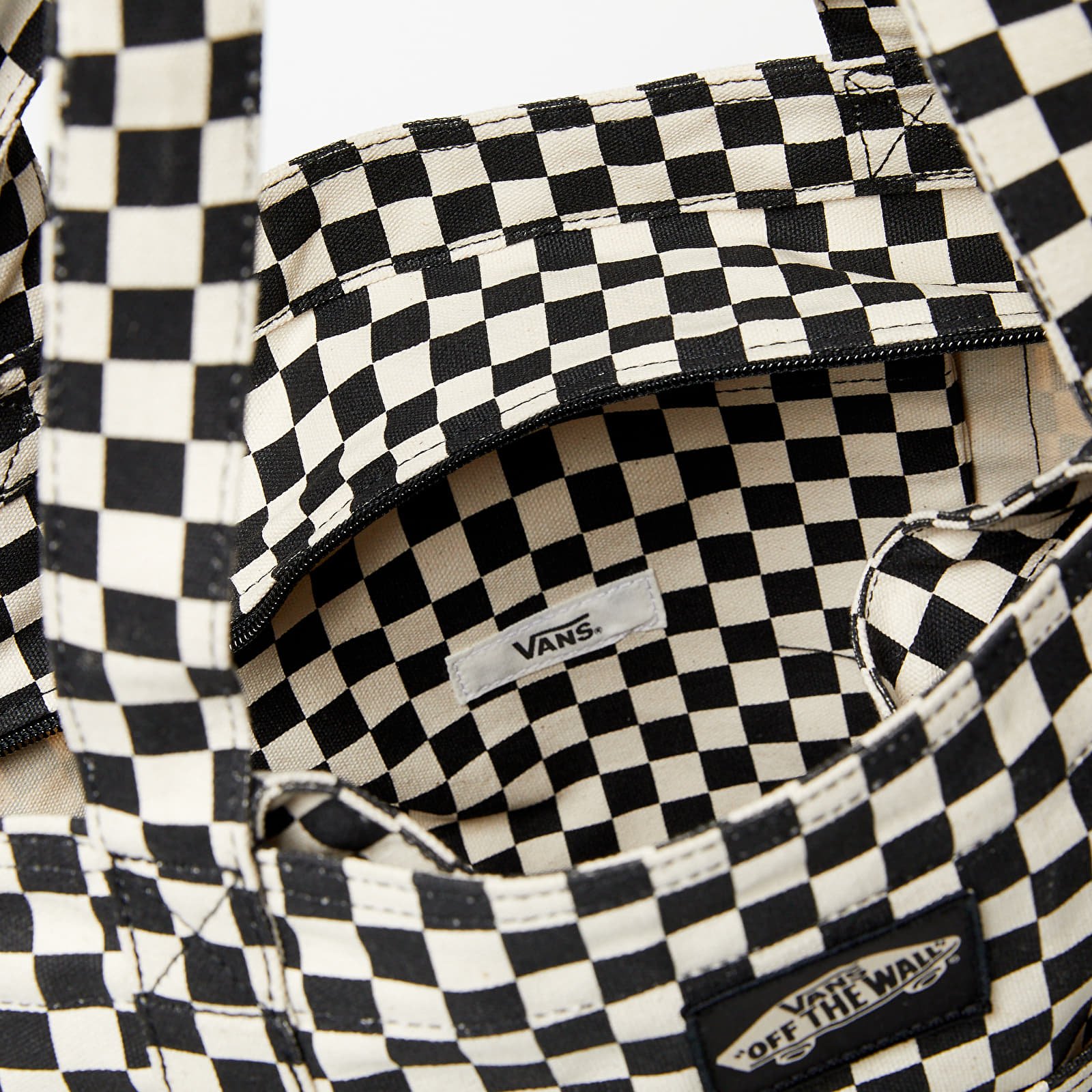 Plecaki i torby Vans Tell All Zip Tote Bag Checkerboard