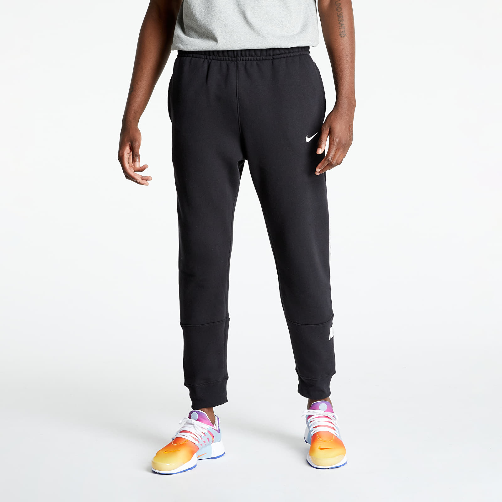 Džínsy a nohavice Nike Sportswear Men's Fleece Joggers Black