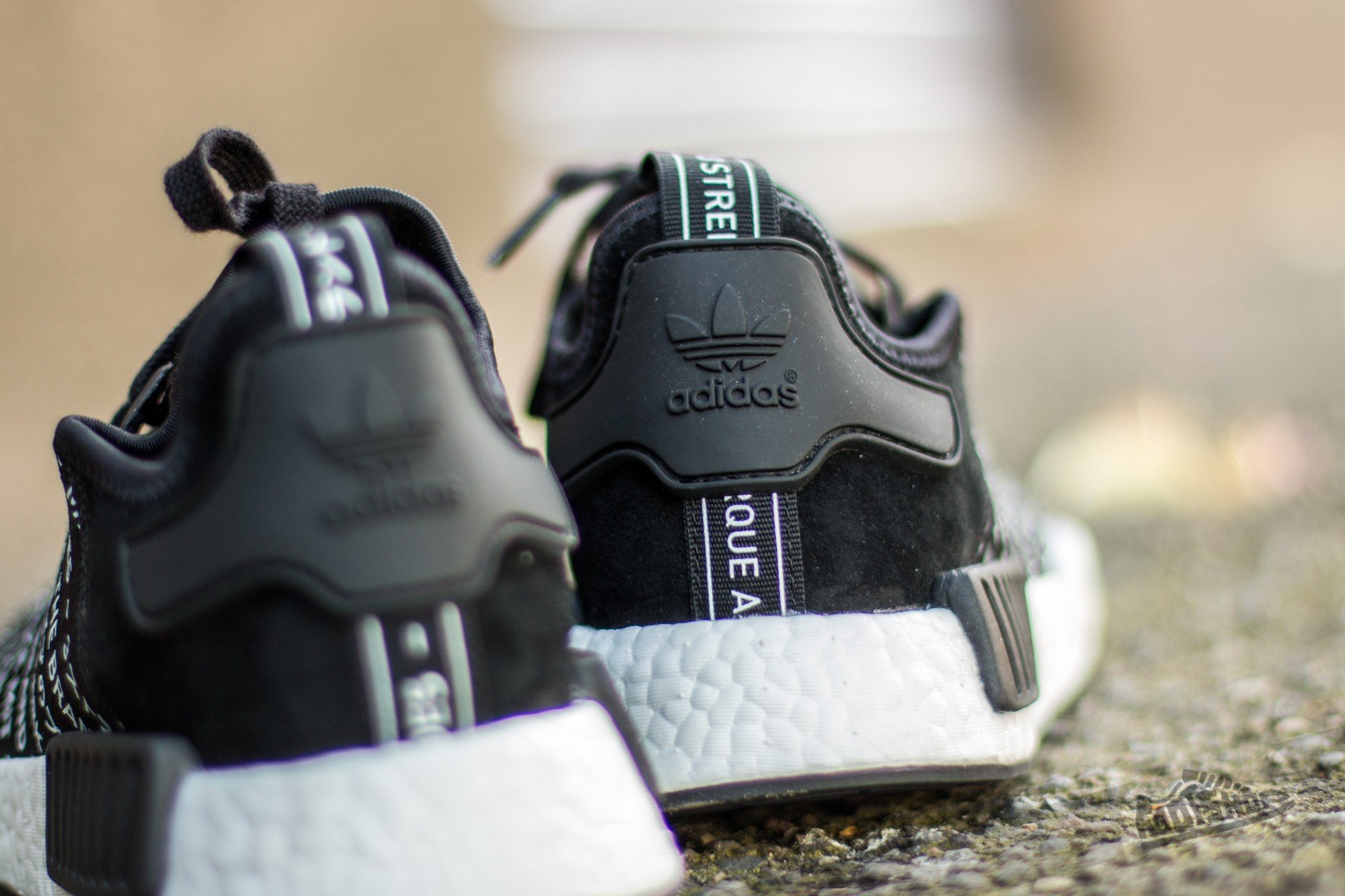 Men s shoes adidas NMD R1 Whiteout Blackout Pack Core Black Core Black Ftwr White Footshop