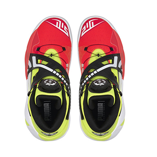 Zapatillas Hombre Puma Disc Rebirth Yellow Alert Red Blast Footshop