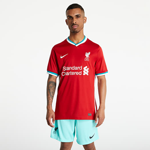 T shirts Nike Men s Soccer Jersey Gym Red White Footshop