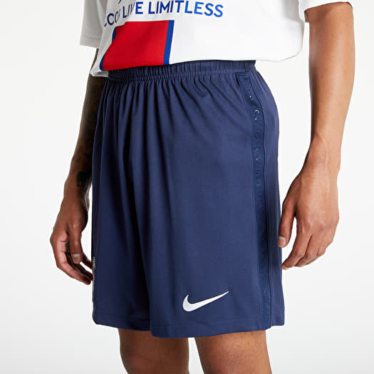 Shorts Nike Paris Saint Germain Men s Soccer Shorts Midnight Navy White Footshop