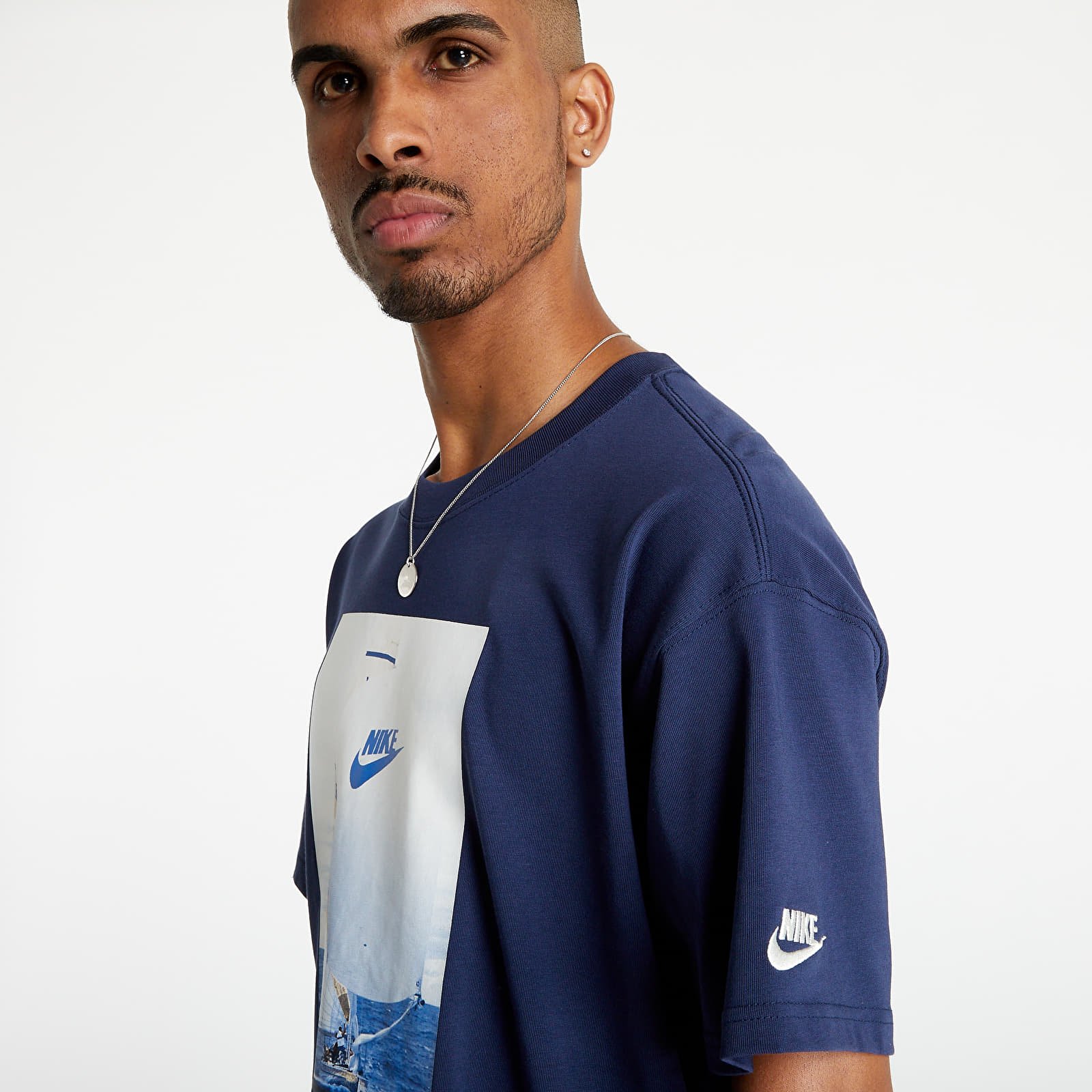 Marškinėliai Nike Sportswear Tee Re-Issue Midnight Navy