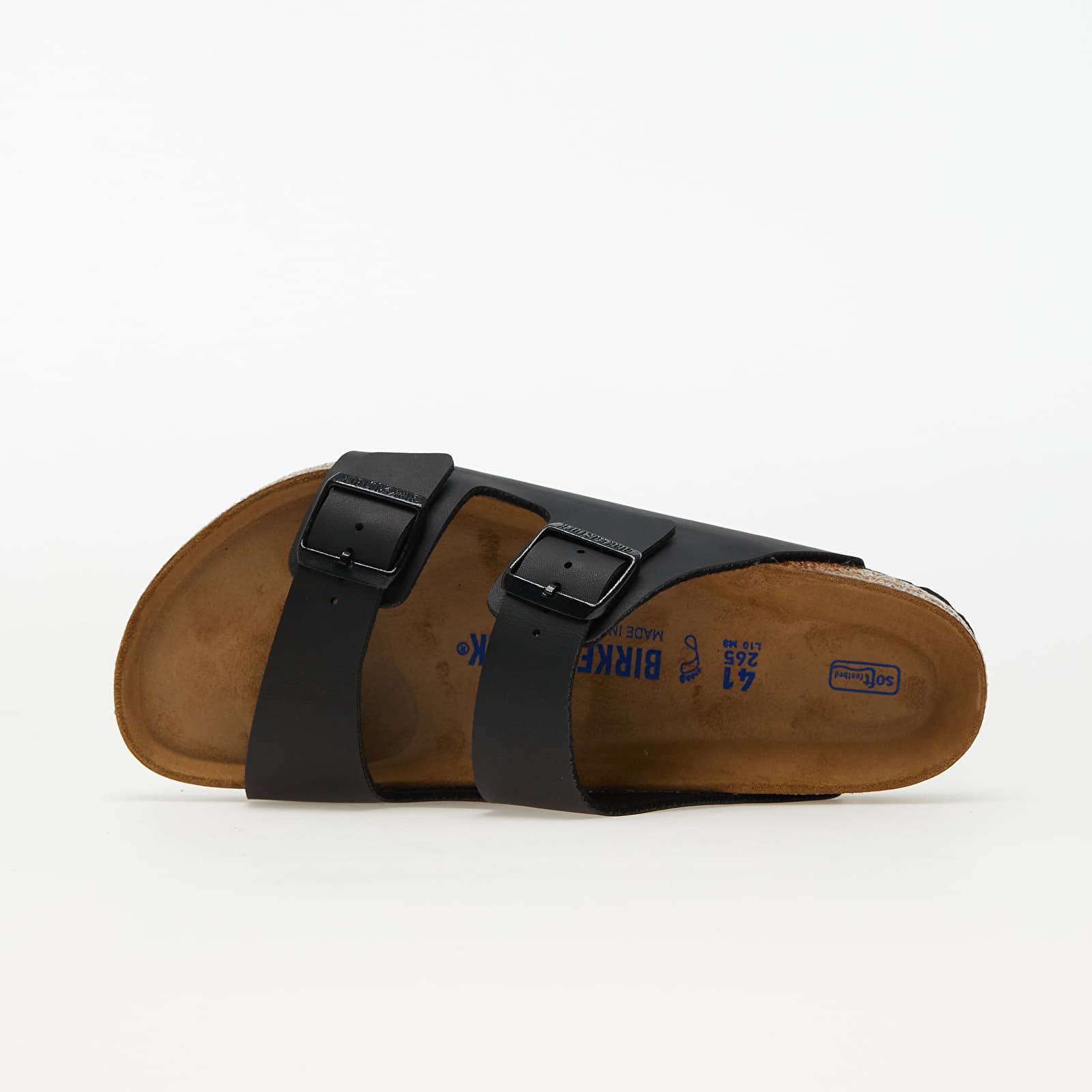 Férfi cipők Birkenstock Arizona Birko-Flor Soft Footbed Black