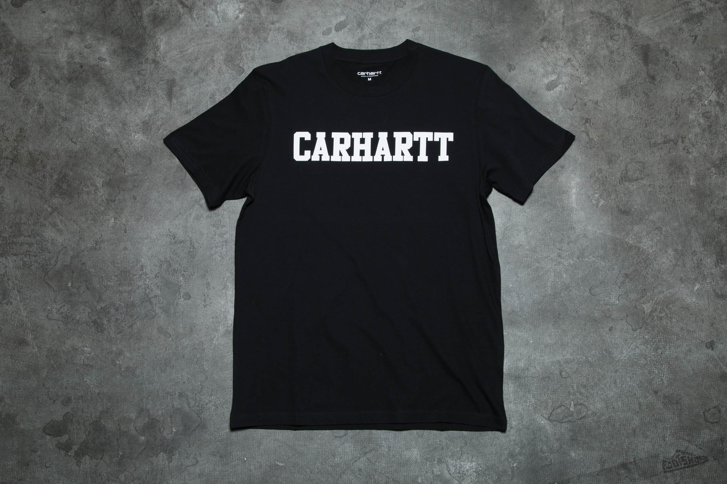 T-Shirts and shirts Carhartt WIP S/S College T-Shirt Black/ White