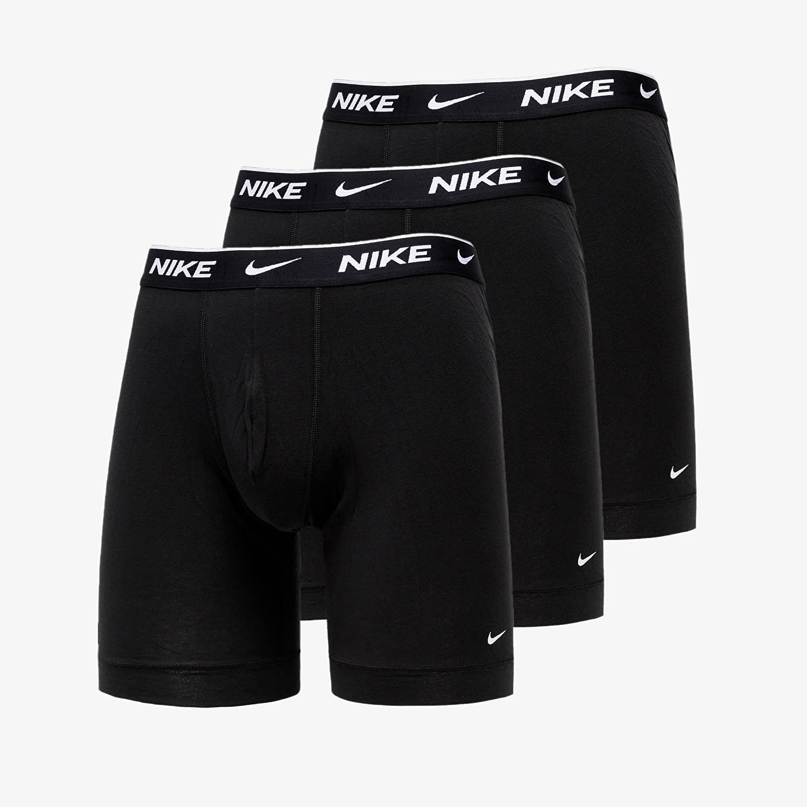 Boxerky Nike Boxer Brief Long 3 Pack Black