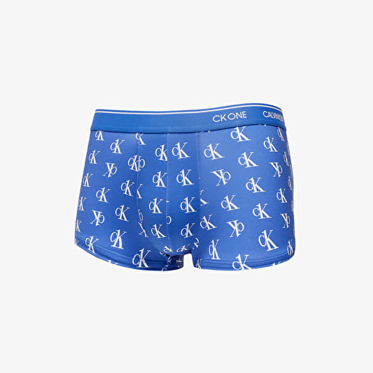 Boxer shorts Calvin Klein Low Rise Trunks 1-Pack Blue Footshop