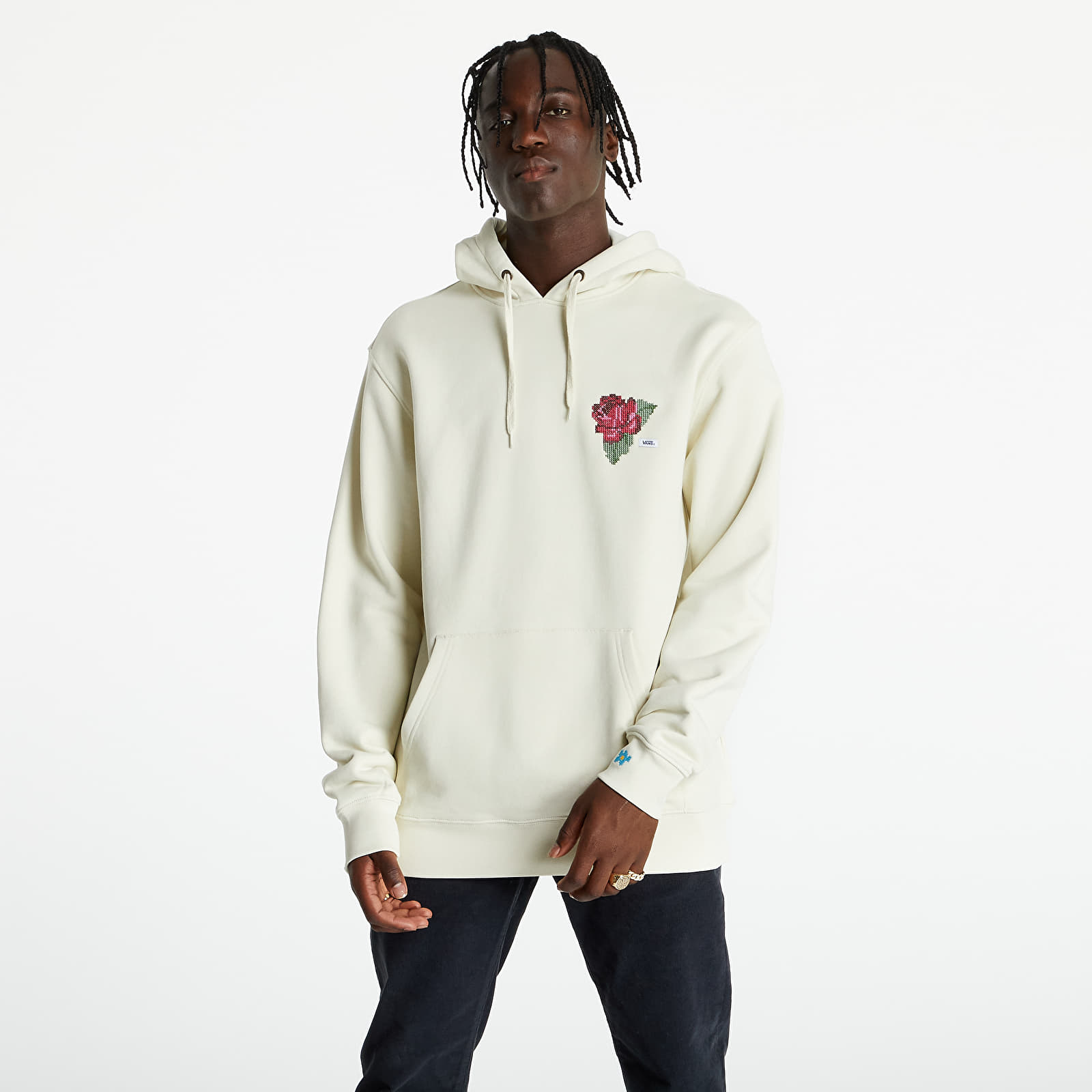 Hoodies and sweatshirts Vans Anaheim Needlepoint Floral Po Hoodie