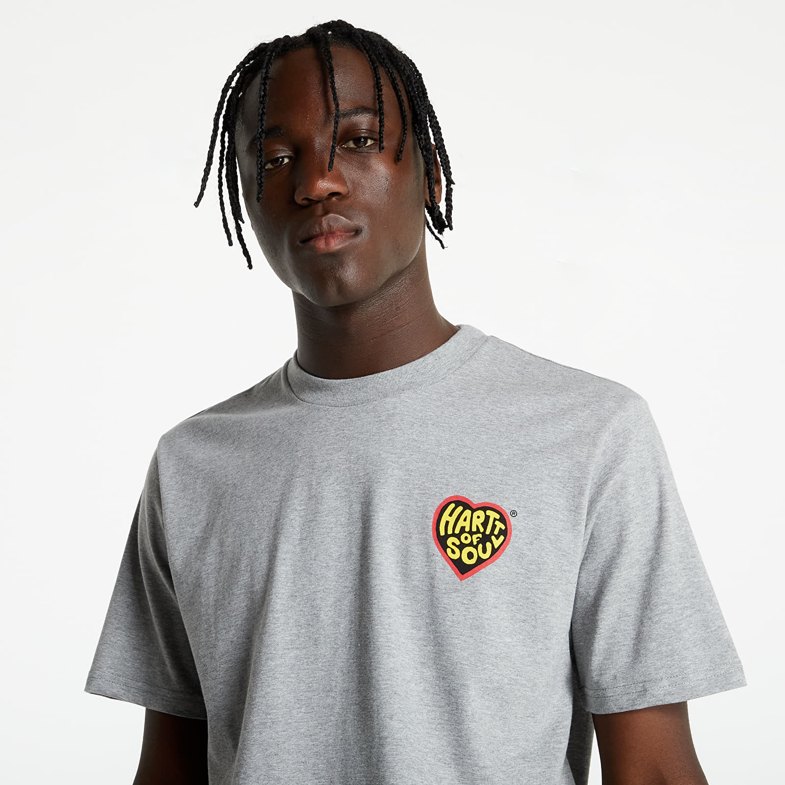 T-shirts Carhart WIP Hartt Of Soul T-Shirt Grey Heather