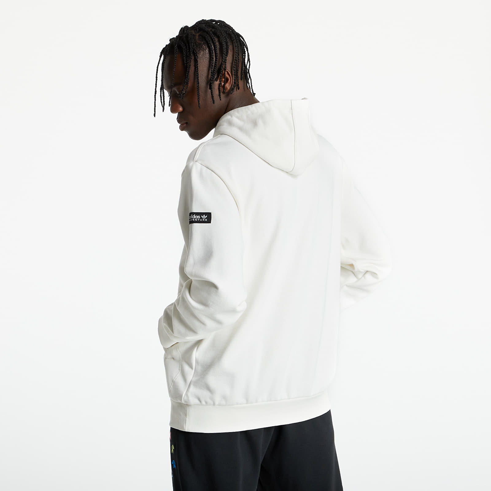 Sweatshirts adidas Logo Hoodie Cloud White Footshop