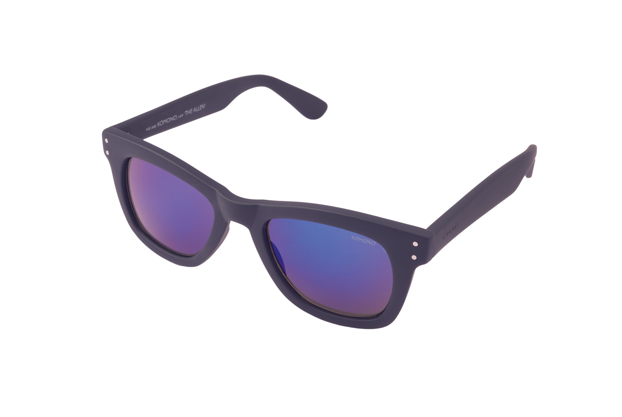 KOMONO sunglasses Allen Black Rubber NEW wayfarer Ray-Ban New Wayfarer Black Classic Sunglasses RB2132  main image 2