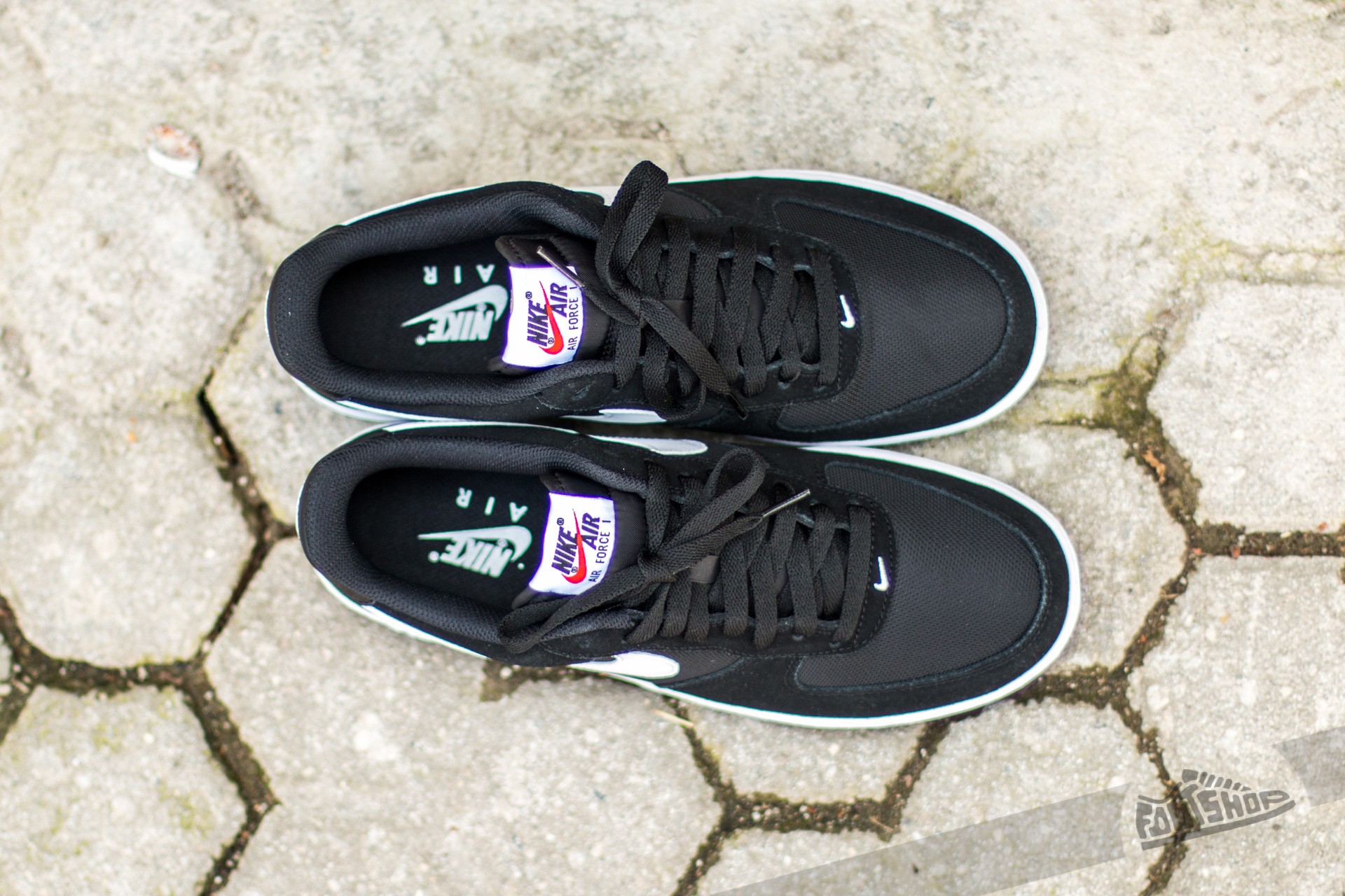 Men's shoes Nike Air Force 1 Black/ White