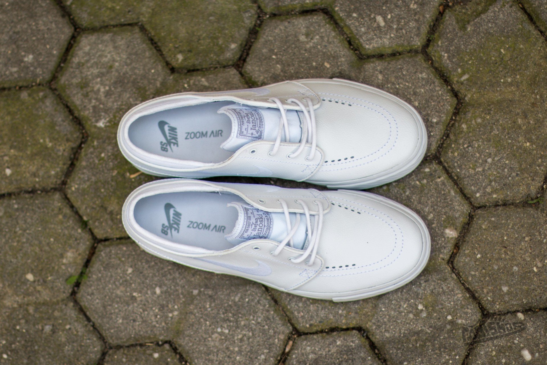 Miesten kengät Nike Zoom Stefan Janoski L White/ White- Wolf Grey