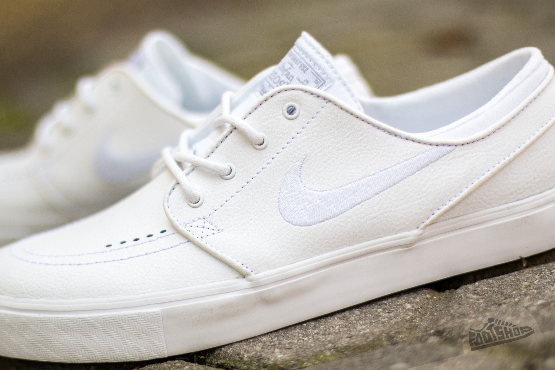 Miesten kengät Nike Zoom Stefan Janoski L White/ White- Wolf Grey