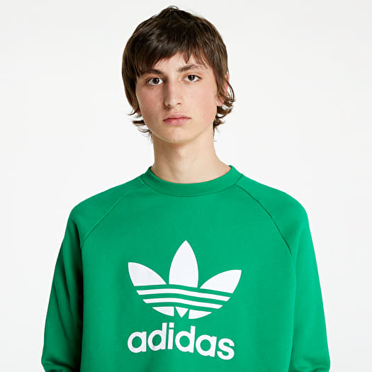 Adidas sales green sweatshirt