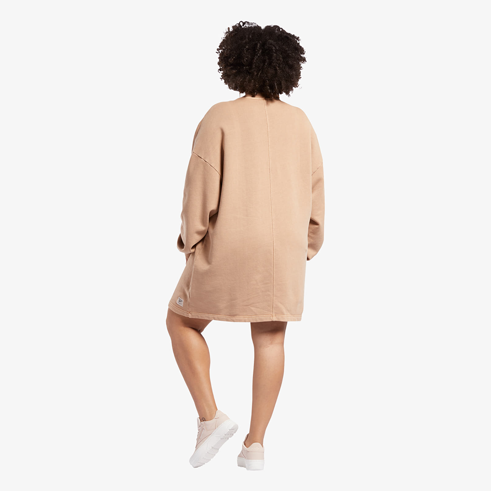 Mikiny Reebok Classics Crew Dress IN Wild Brown