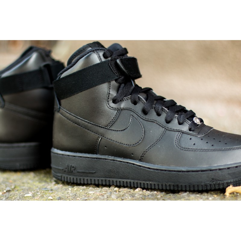 Nike Air Force 1 High ´07 Black/ Black- Black | Footshop display picture 2