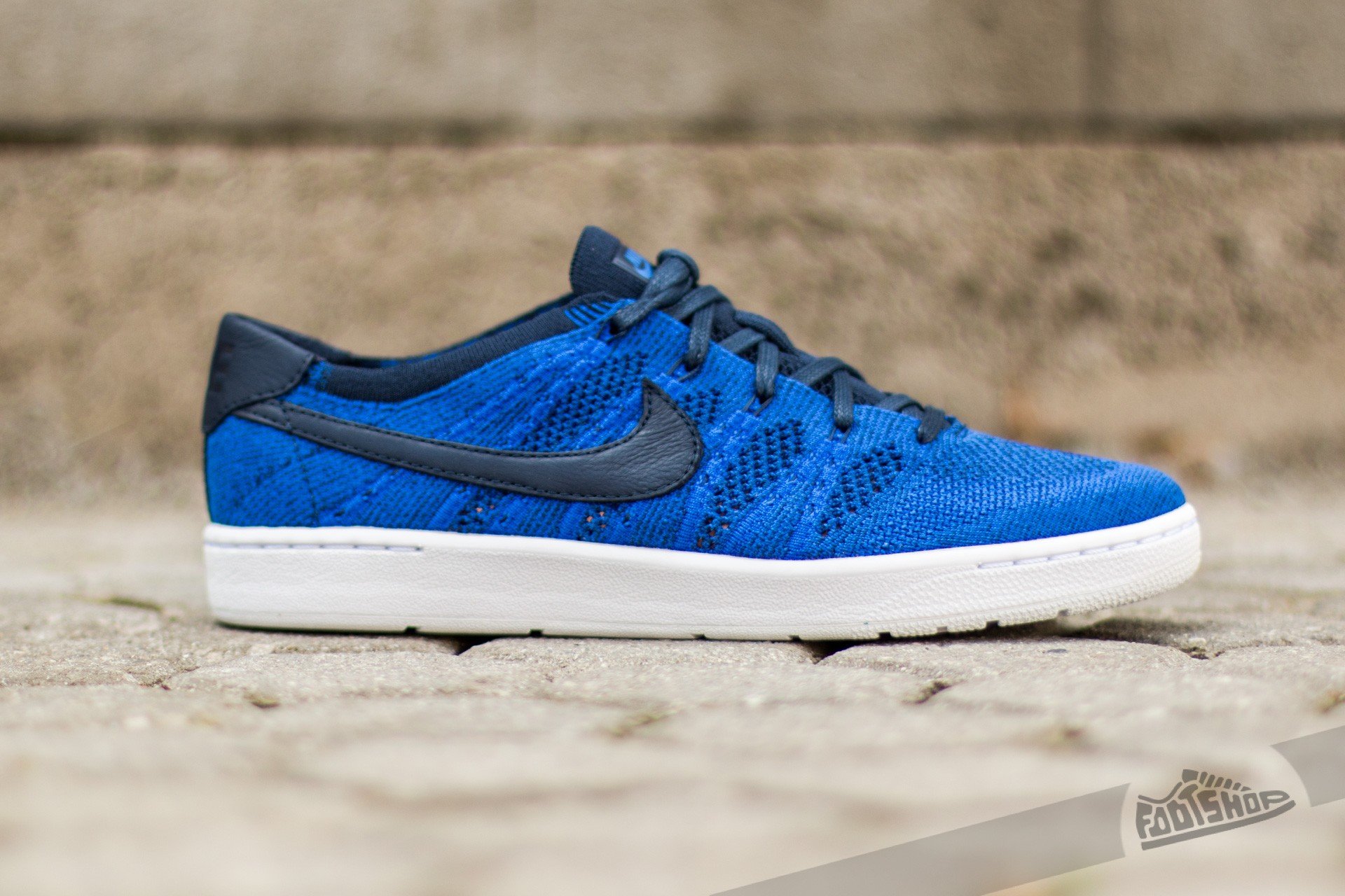 Vyriška avalynė Nike Tennis Classic Ultra Flyknit College Navy/ College Navy- Racer Blue- White