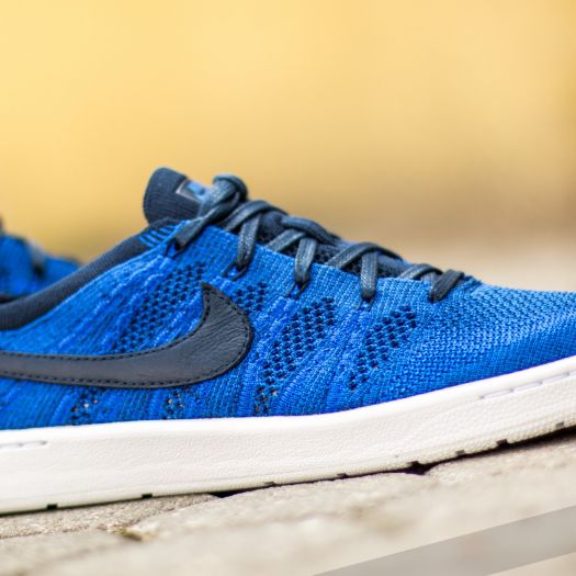 Herren Sneaker und Schuhe Nike Tennis Classic Ultra Flyknit College Navy College Navy Racer Blue White Footshop