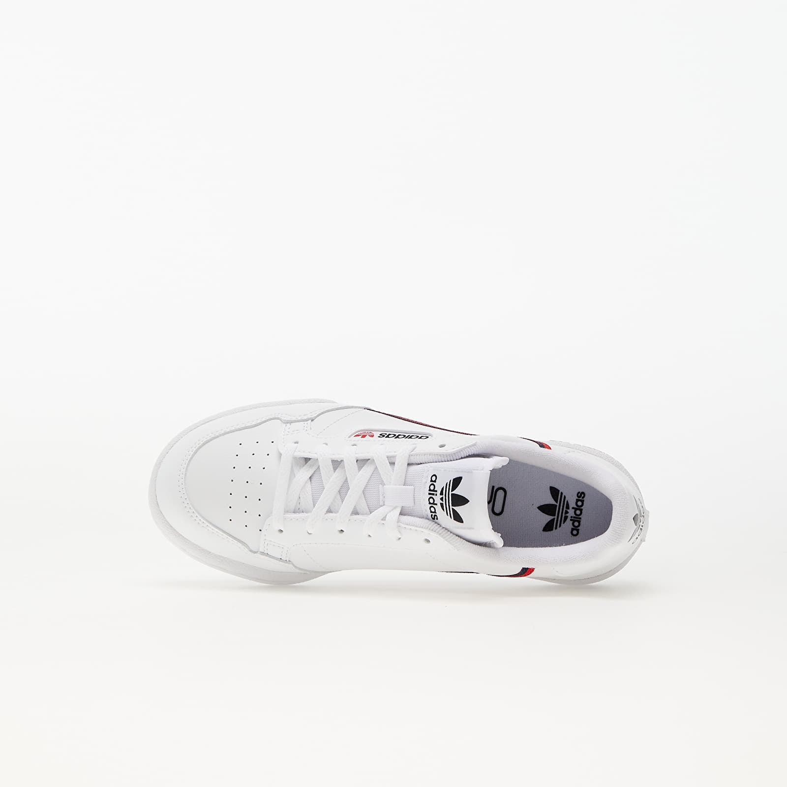 Kids sneakers and shoes adidas Continental 80 J Ftwr White Scarlet Collegiate Navy Footshop