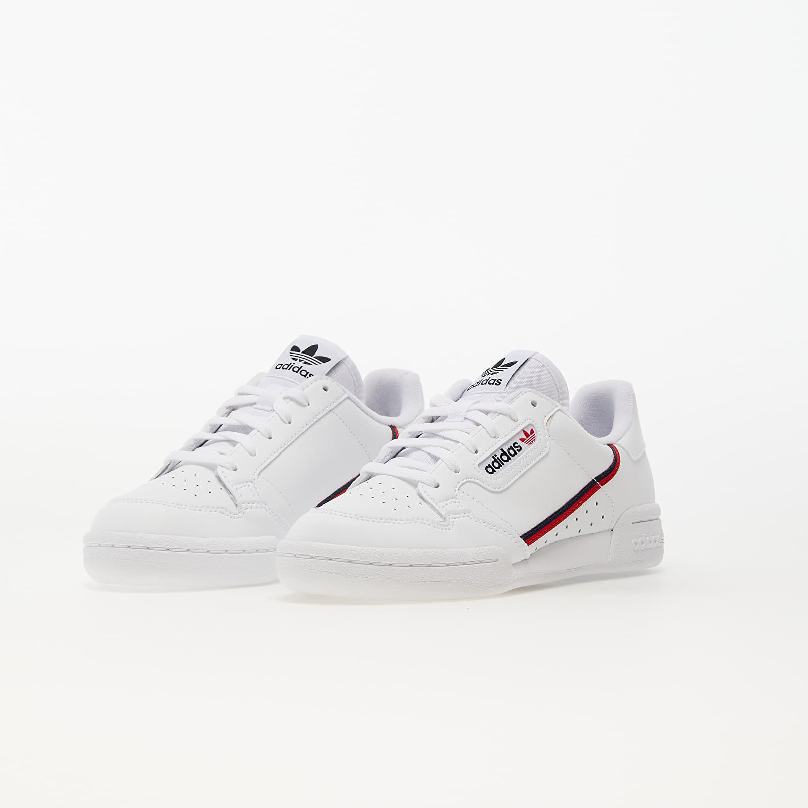 Kids' sneakers and shoes adidas Continental 80 J Ftwr White/ Scarlet/ Collegiate Navy