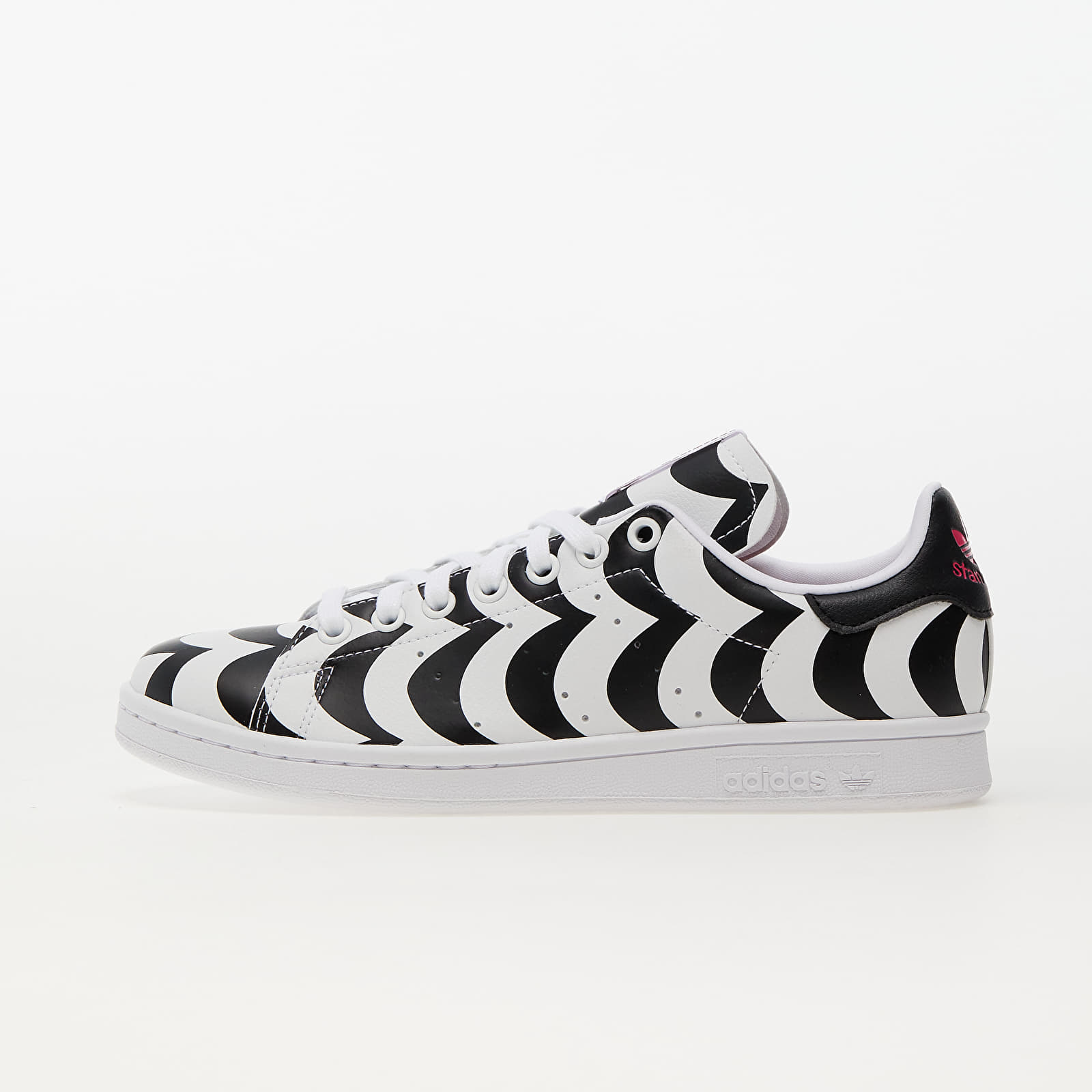 Dámske topánky a tenisky adidas x Marimekko Stan Smith W Core Black/ Team Red Mate/ Ftw White