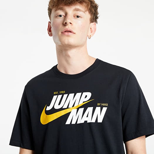 Jordan jumpman t shirt black top