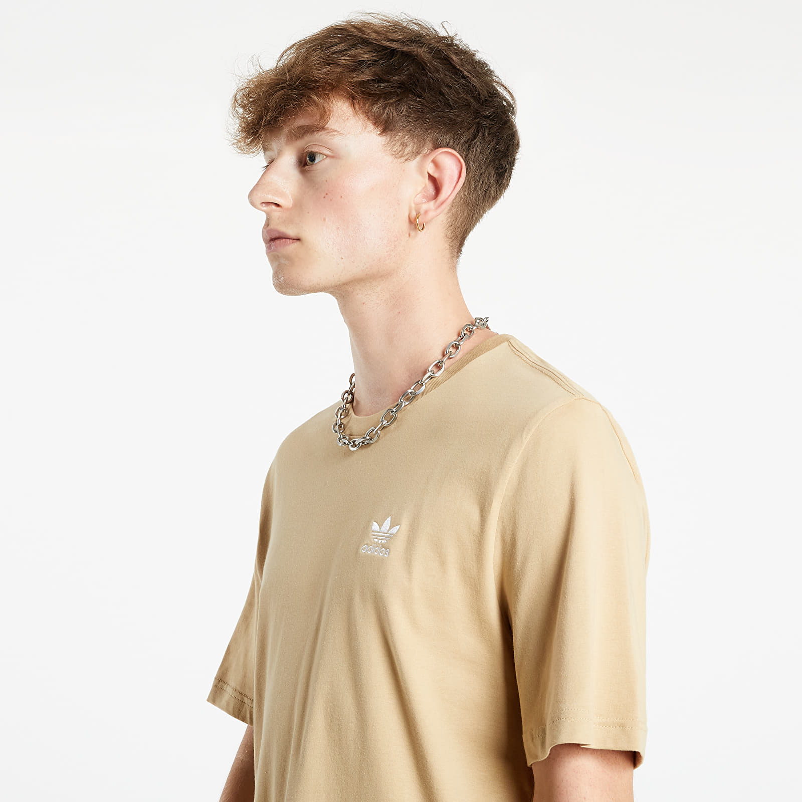 Trička adidas Essential Tee Beige Tone