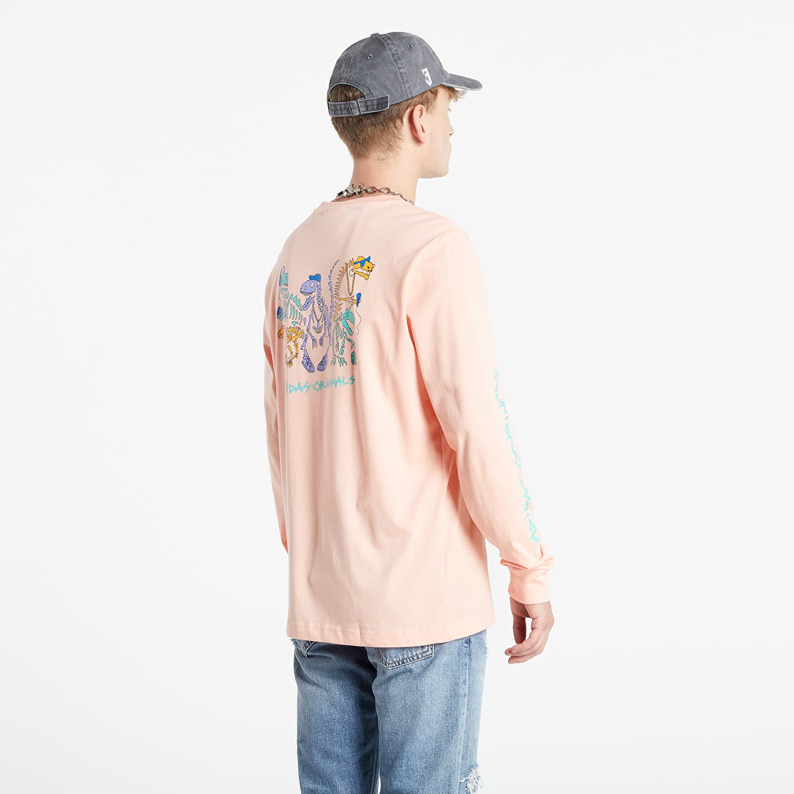 Camisetas adidas 8 As Long Sleeve Tee Glow Pink
