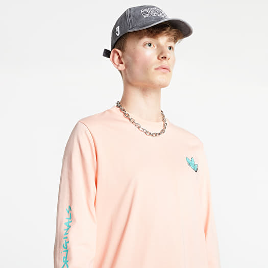 Long sleeve pink adidas shirt discount