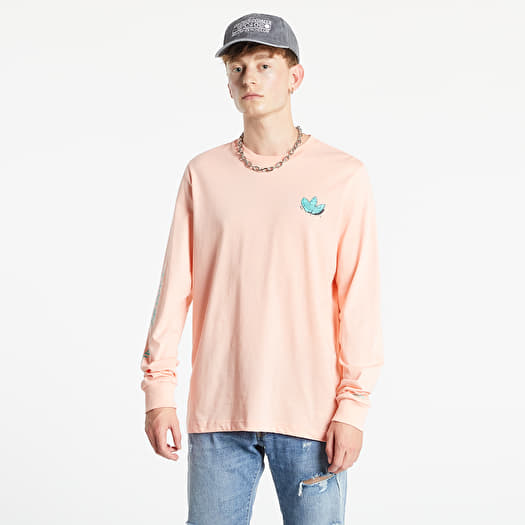 T-shirts adidas As Long Sleeve Tee Glow Pink Footshop