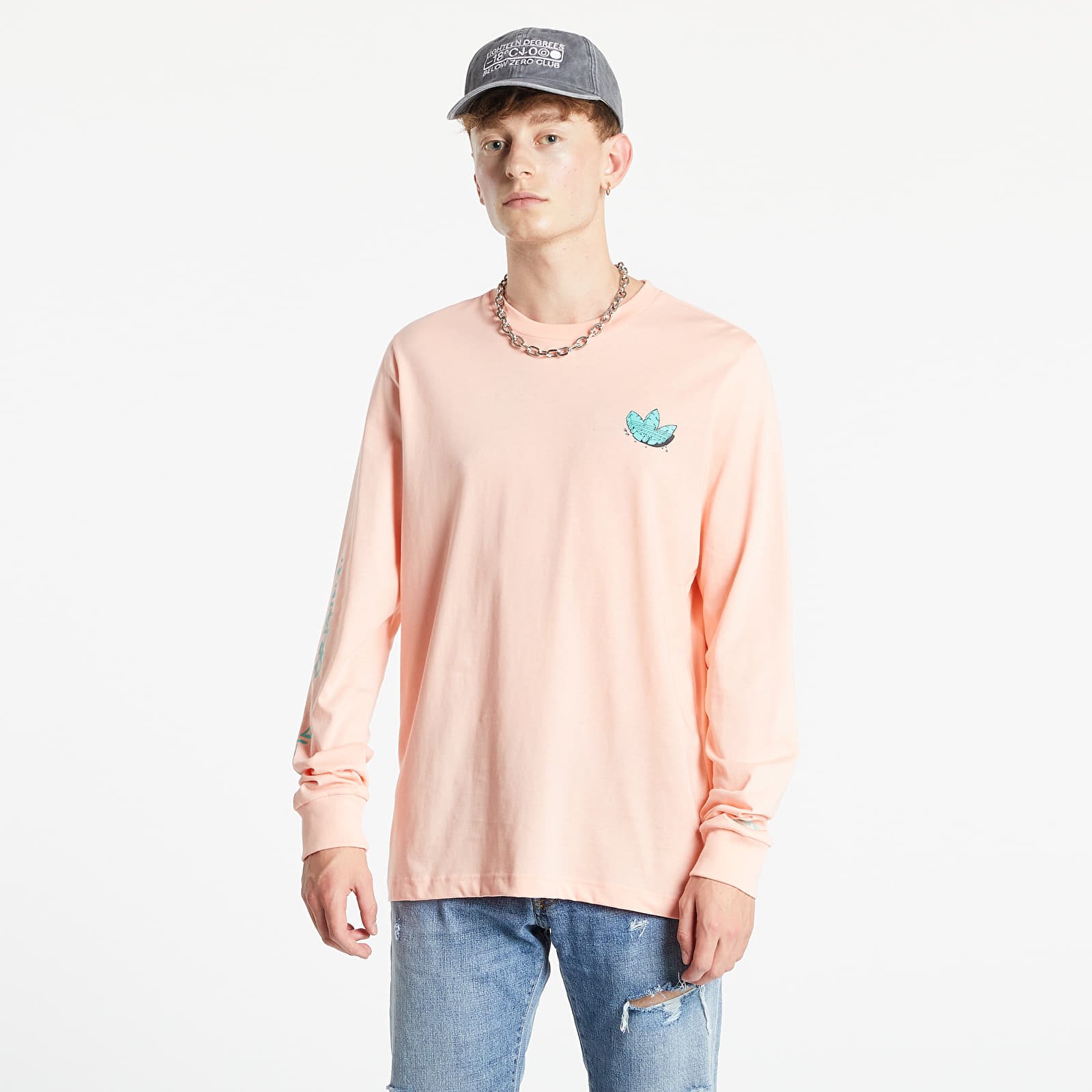 Camisetas adidas 8 As Long Sleeve Tee Glow Pink