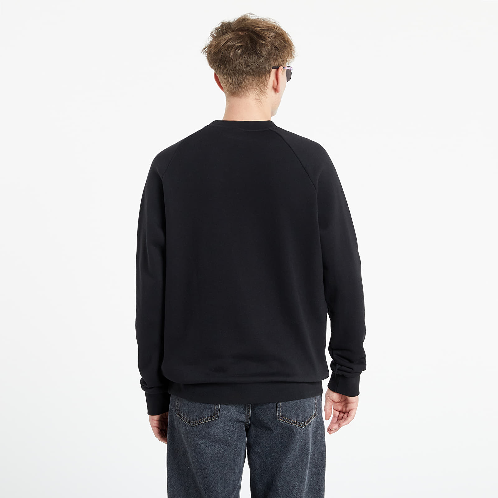 Hanorace adidas Trefoil Crew Black/ White