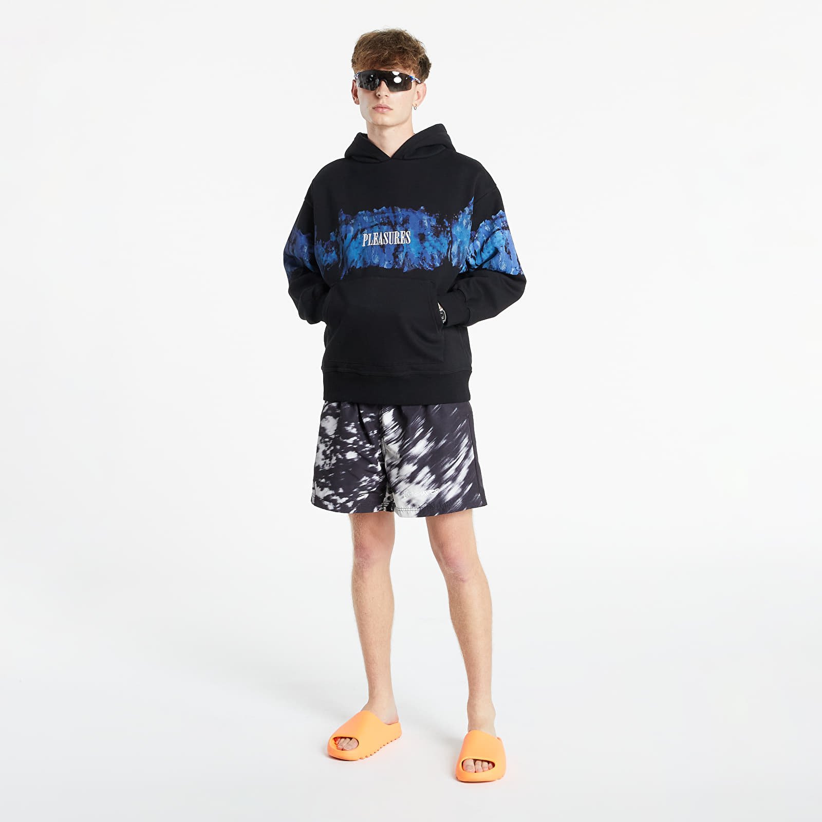 Hoodies e sweatshirts PLEASURES Rain Hoody Black