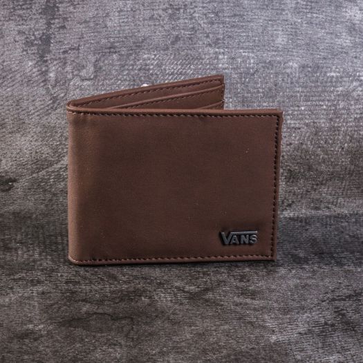 Leather vans sales wallet
