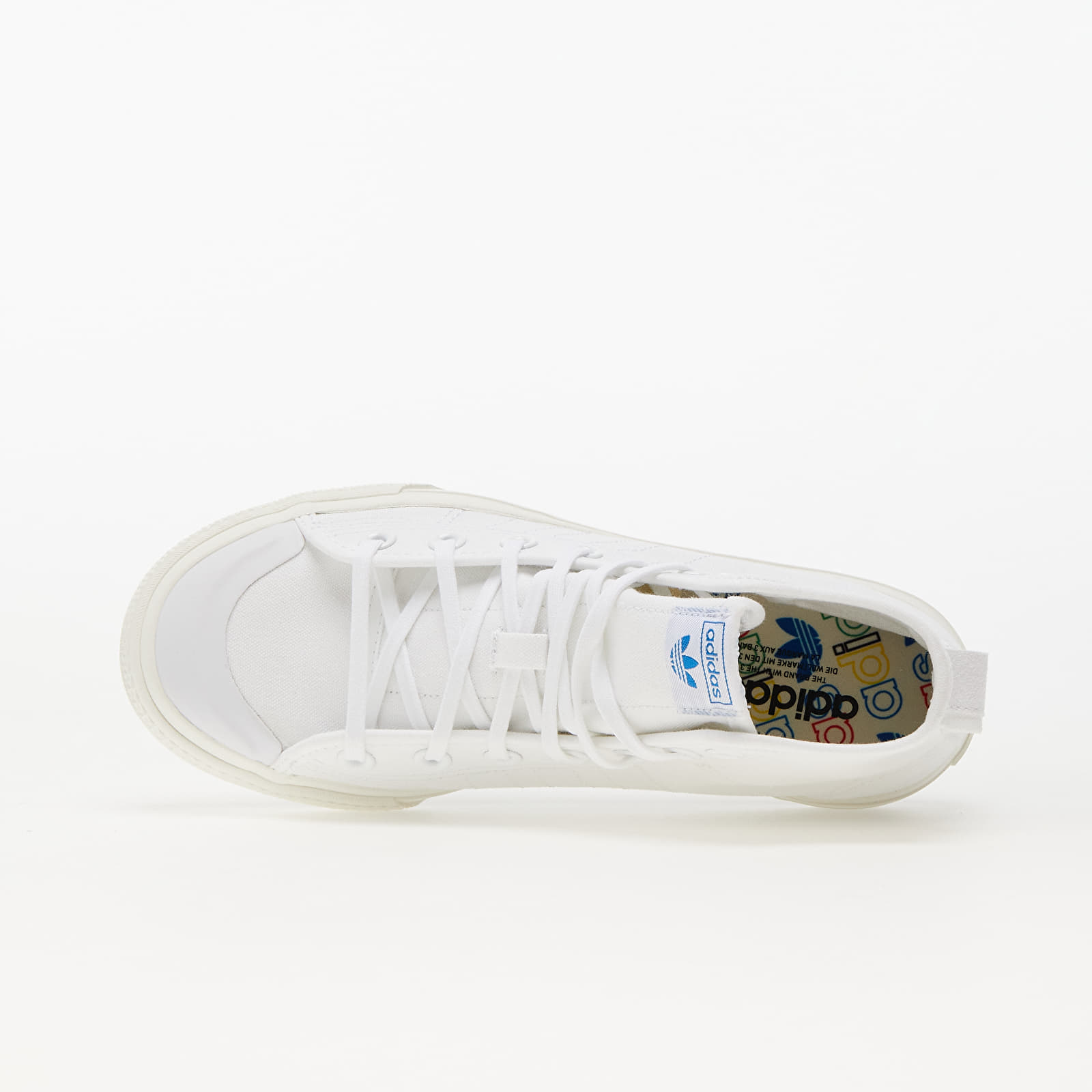 Dámské tenisky a boty adidas Nizza Hi RF W Ftw White/ Ftw White/ Off White