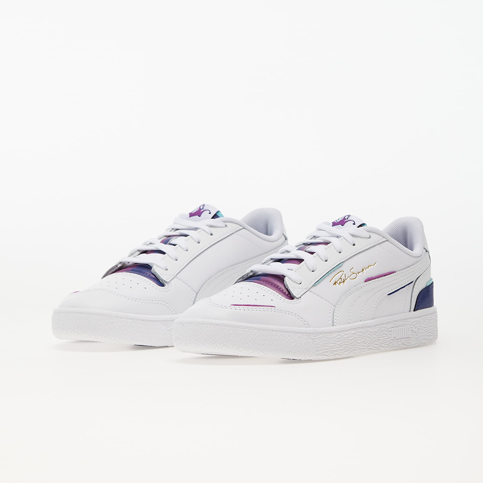 Men s shoes Puma Ralph Sampson Lo Joker Puma White Elektro Blue Footshop