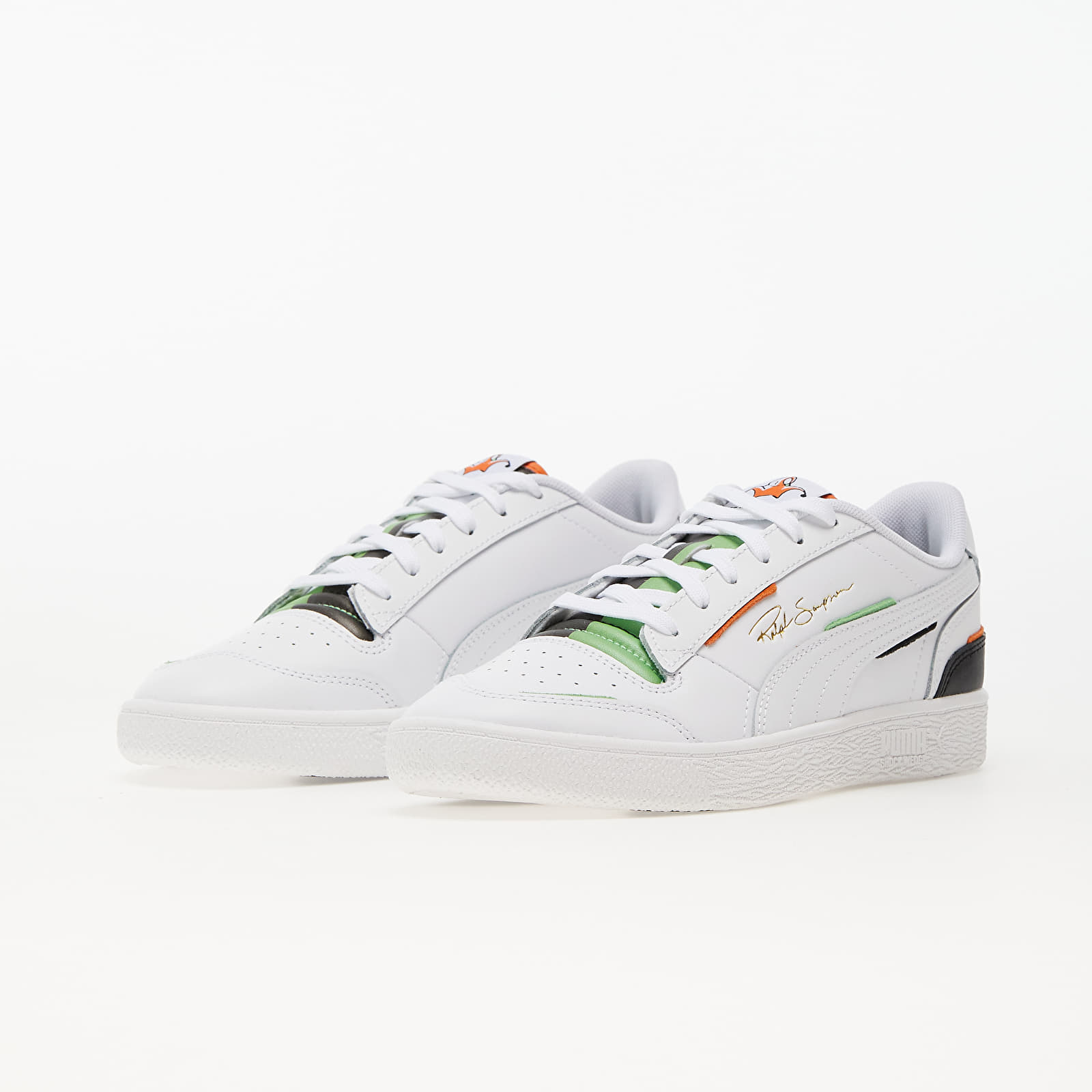 Herresko Puma Ralph Sampson Lo Joker Puma White-Puma Black-Carrot