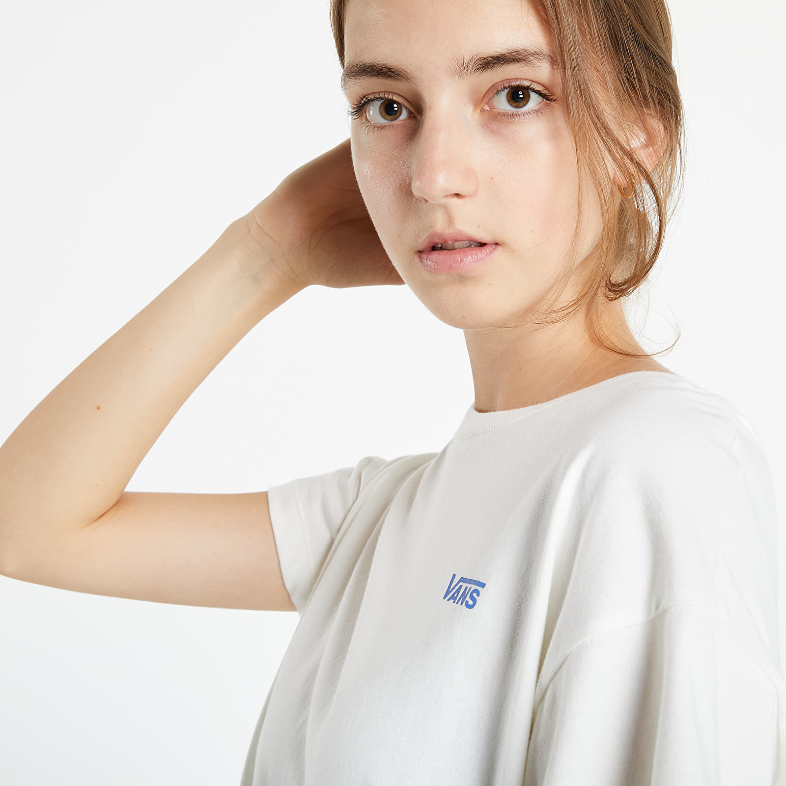 Trička Vans Needlepoint Boxy T-Shirt White