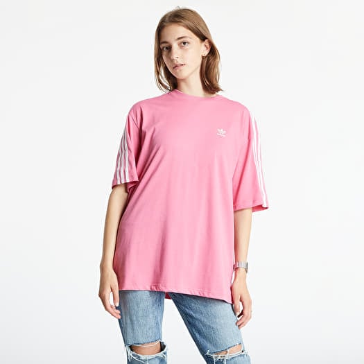 Tee shirt rose adidas top